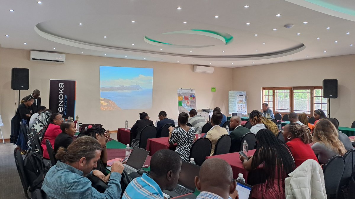 #HappeningNow: Wetskills Lesotho 2023 finals in Maseru. 

 Young professionals in water and natural resources management sector are presenting their solutions to water cases they worked on, in their last 10 days in Lesotho