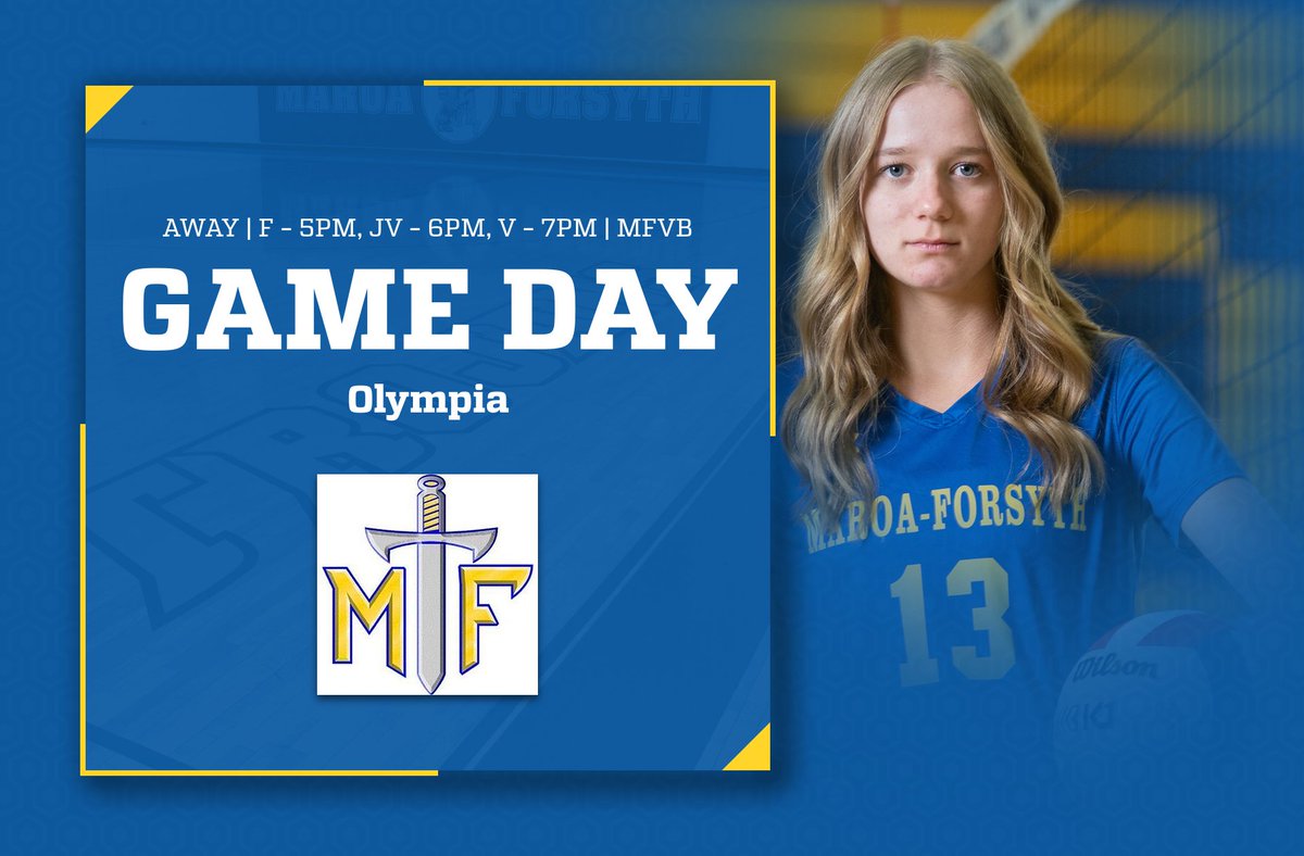 MFHSAthletics's tweet photo. Game day! Busy week for MFVB - got another one tonight at Olympia. Let's go #MFVB! 
#GoTrojans https://t.co/wrmQTkj5lW