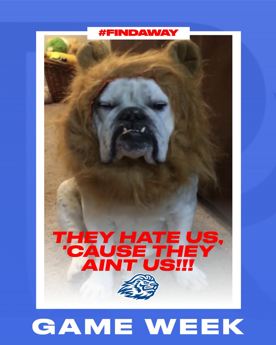 GAME WEEK!!! #FindAWay #TheyHateUsCauseTheyAintUs