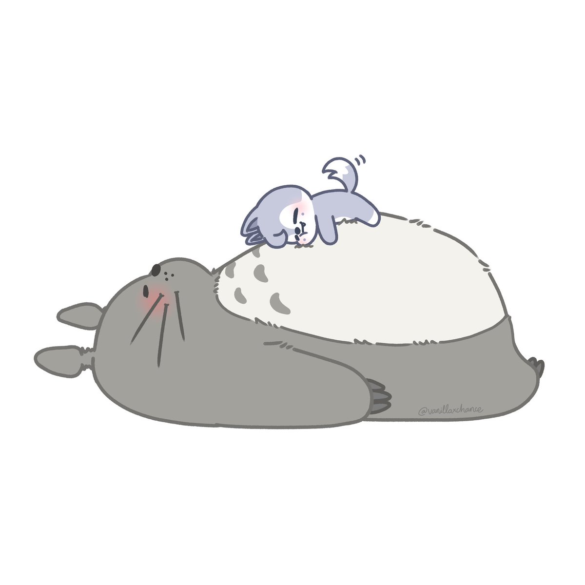 vanillaxchance's tweet photo. totoro with chan ♡
#SKZOOfanart https://t.co/IweOH9FvHb