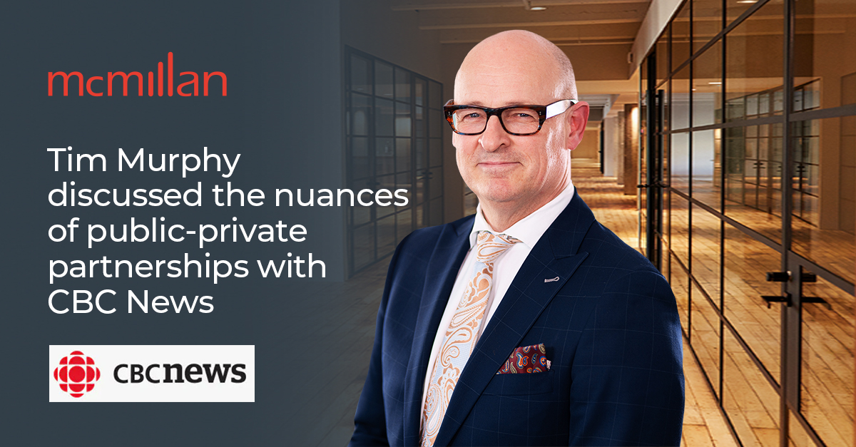 The city of Ottawa is looking to finance and oversee Landsdowne Park’s revitalization through an ongoing public-private partnership. <a href="/McMillanLLP/">McMillan LLP</a> CEO <a href="/TJHisLaw/">Tim Murphy (he/him)</a> discussed the function and utility of this type of partnership with <a href="/CBCNews/">CBC News</a>.

bit.ly/3LRaQpF

#CityofOttawa