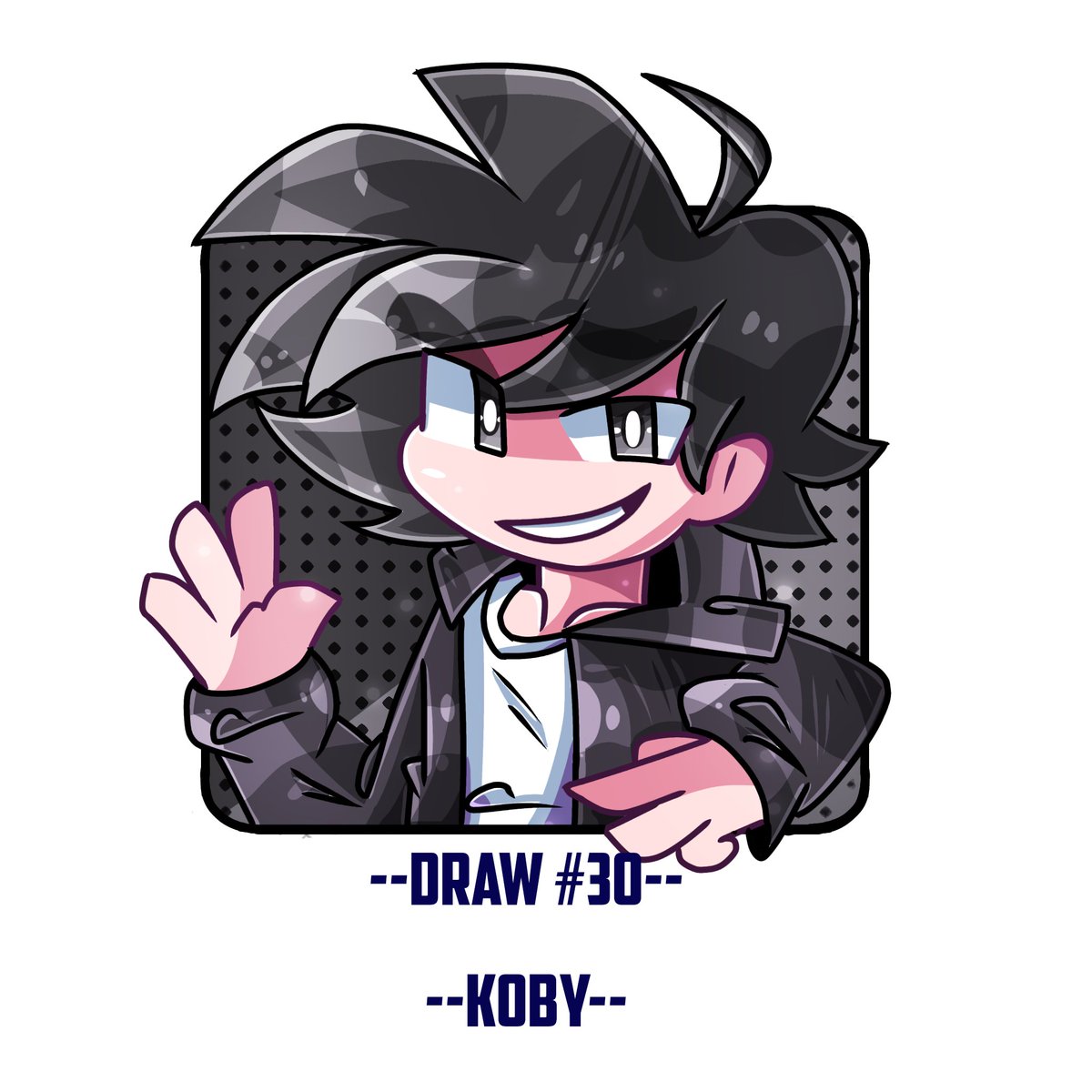 --Draw 30/100--
--character/oc <a href="/KouidriStar/">Koby🇩🇿(COMMISSION OPEN🟢)</a>--
--note : so anyway i draw in artstyle @badre_artist--
----------------------------------------
If you want draw you
Like+comment+retweet+follow
#fnf #arts
#artsy 
#CharacterDrawingDays100
#OC #art #draw #Almohtrf