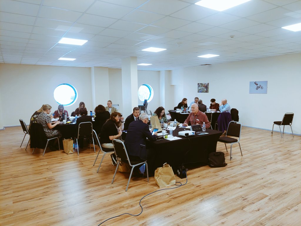 SWCouncils's tweet photo. #SWChallenge role players working hard preparing themselves for various meetings throughout the day. Thank you all. https://t.co/1sxXSwTHC2