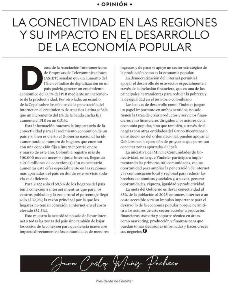 Los invito a leer mi más reciente columna en la revista <a href="/Forbes/">Forbes</a> ⤵️ <a href="/Findeter/">Findeter Colombia</a>