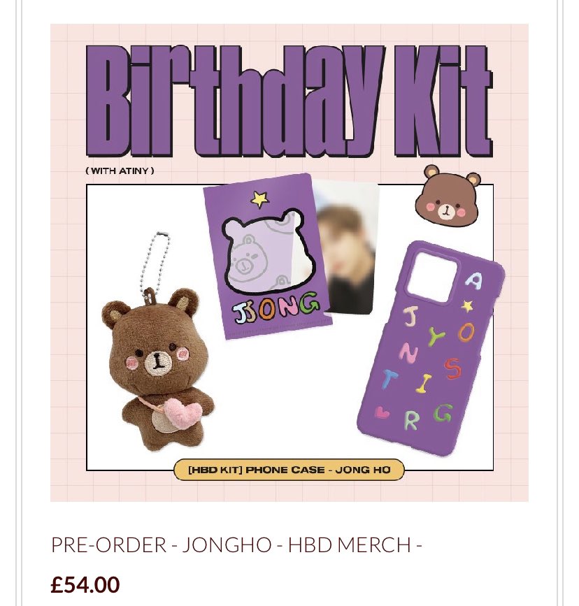 Nabi_KPOP_MERCH's tweet photo. 🦋 NABI GO 

🧸 JONGHO HBD MERCH  PRE-ORDER NOW!!

CLOSING SUNDAY 15th 1pm 
Shipping included!!

Postage and customs payable at a later date! 

#ATEEZ #JONGHO #JONGHOHBD #ATEEZJONGHO #ATEEZSEONGHWA #ATEEZHONGJOONG #ATEEZYUNHO #ATEEZYEOSANG #ATEEZSAN #ATEEZMINGI #ATEEZWOOYOUNG #SEONGHWA #HONGJOONG #YUNHO #YEOSANG #SAN #MINGI #WOOYOUNG