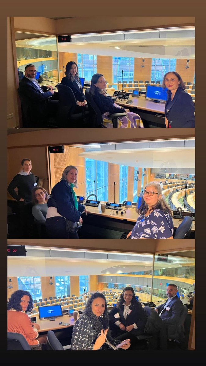EU_LLP's tweet photo. Thanks to the European Parliament for hosting us! Today we had the chance to experience interpretation at the Parliament through the live events organised for our visit. EP uses a variety of interpretation modes #BuildingBridges #LanguageBuildsBridges #StrongerTogether https://t.co/J9rj0QwhxE