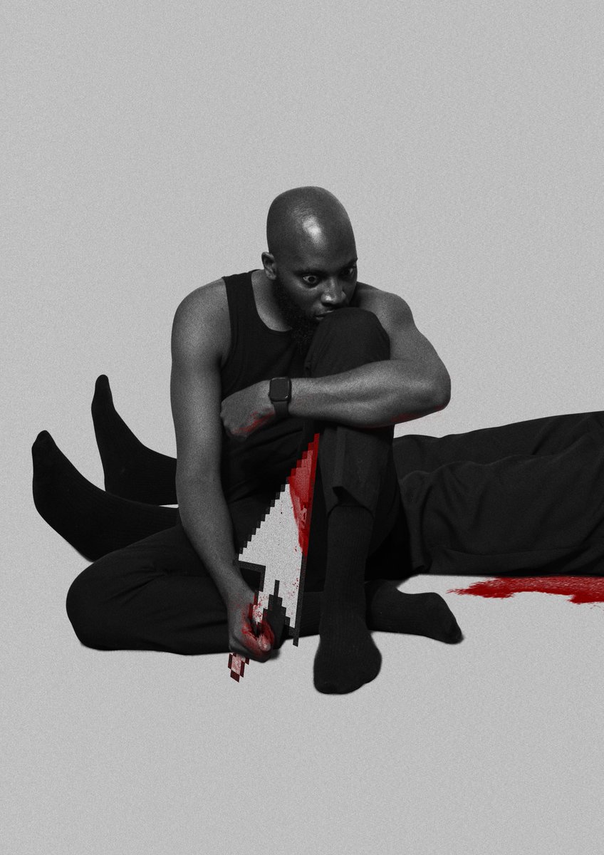 New work! 

This is 'Jungle Justice' (2023) - an evocative exploration of the phenomenon that is internet/online mob justice. This series portrays collective online outrage, where the pursuit of accountability may veer off course.