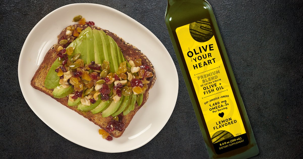 oliveyourheart's tweet photo. 🍞 Avocado Toast is quickly becoming a breakfast staple. Start your day off with this heart-healthy recipe packed with omega-3s: https://t.co/Nikir2gey0 🍞

#oliveyourheart #oliveoil #oliveoillovers #avocadotoast #avocado🥑 #hearthealthy #omega3 https://t.co/XG5aRbPgJp