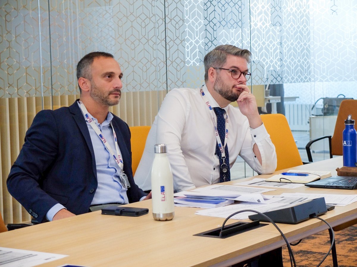 EU_ELA's tweet photo. 📣Today, #EULabourAuthority organised the second online workshop under the #Posting360 programme.
Objectives:
📌Understand Member States’ legislation related to the sending and receiving of posted TCNs
📌Identify the most relevant aspects for exchange between practitioners https://t.co/YEkXtgIcTC