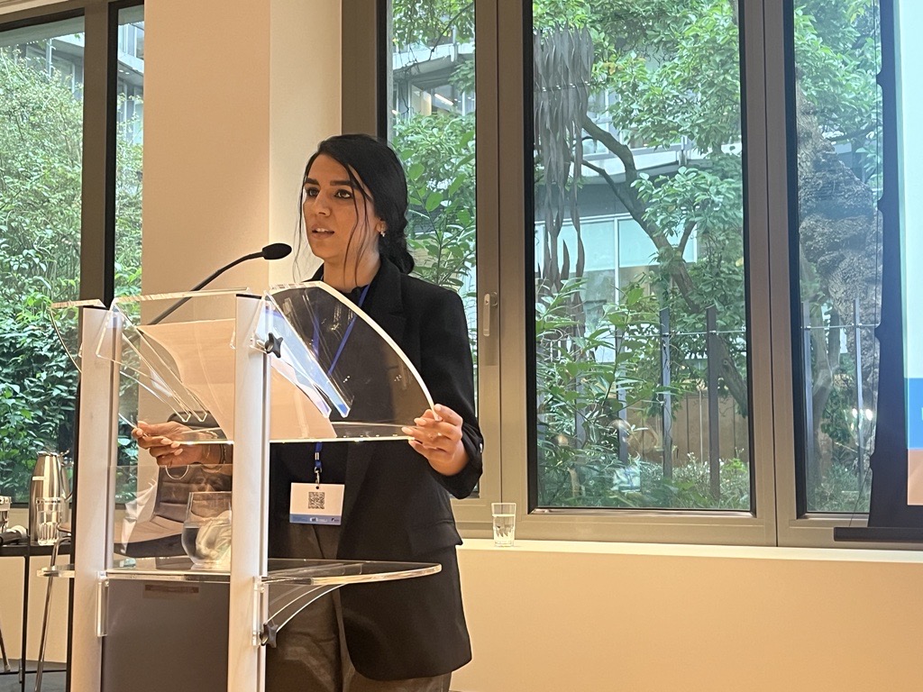 theGRSI's tweet photo. “Communities empower communities; we rise by lifting others", says Bjeen Alhassan, Founder and Managing Director of Transfer of Knowledge TOK e.V., as she opens our event in Brussels. 

#CommunitySponsorship https://t.co/z4GntdZa5u