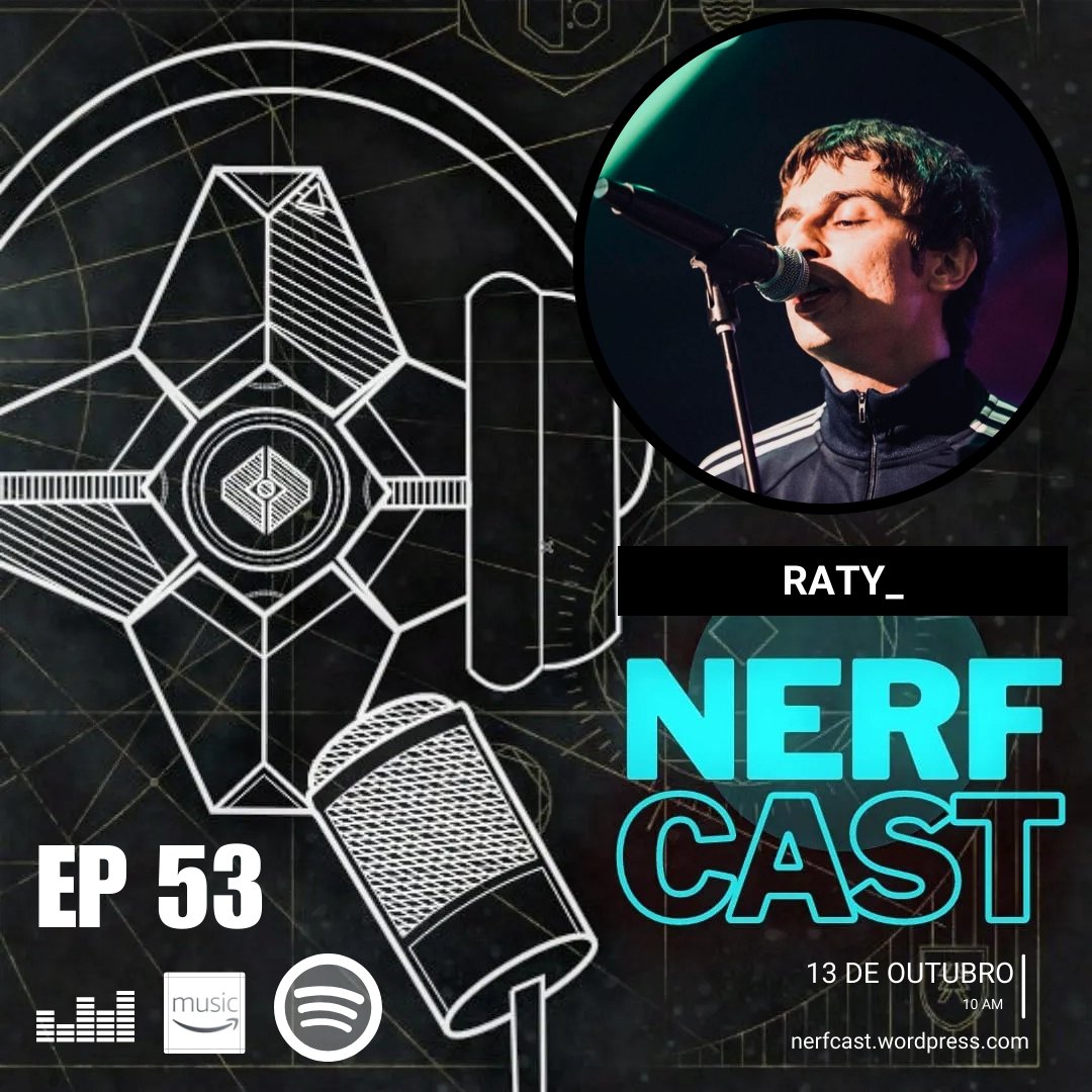 Nerfcast_'s tweet photo. No novo episódio do Nerfcast, conversamos com o @ratynhol sobre Destiny 2. Ele falou sobre seus conteúdos, sua história com o jogo e sua opinião sobre os arcos e flechas. Foi muito legal! Ouça agora no link: [https://t.co/aAxdCtz7uB] 

#Destiny2 #Nerfcast #Raty #Destiny2BR https://t.co/O4r1iPaSka