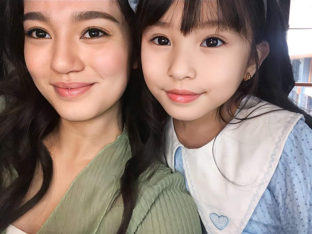 bianx_all4belle's tweet photo. Caroline &amp; young Caroline😁

Cuties🥰
#BelleMariano 
#CantBuyMeLove https://t.co/vRIDVY70Gy