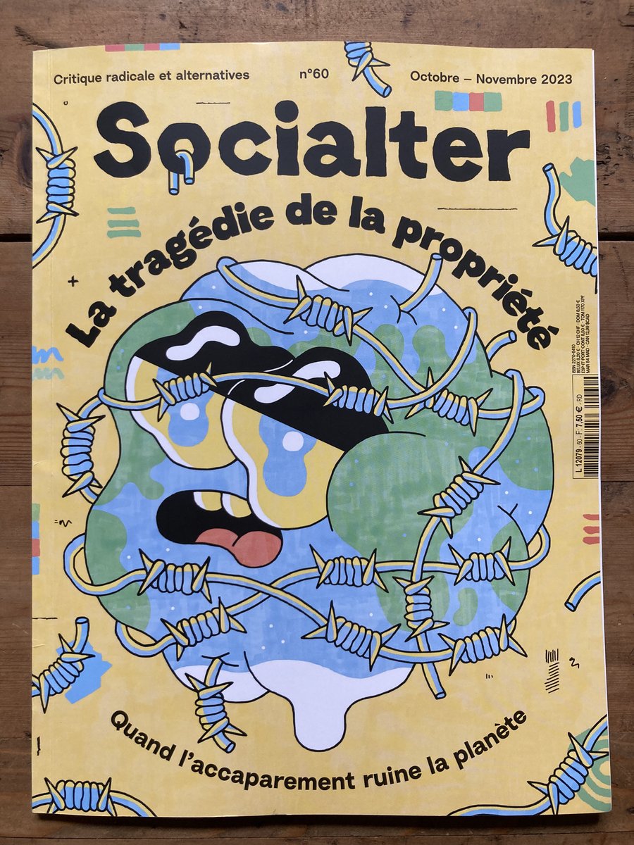 ClementQuintard's tweet photo. Bien reçu le dernier numéro de @Socialter.
Le dernier (aussi) auquel j'ai participé.

Il est consacré à la propriété 🤡 https://t.co/ztOOzx2ahI