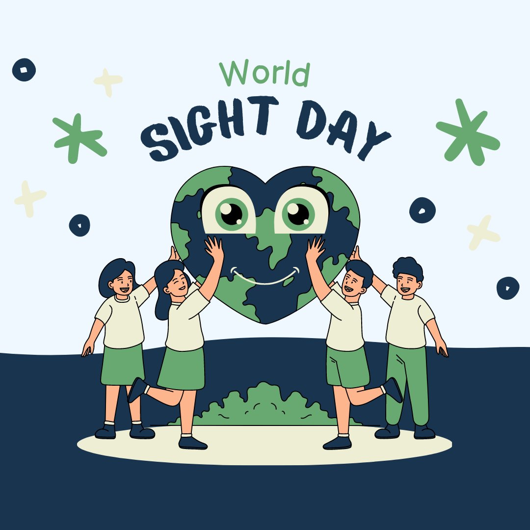 StLucysVision's tweet photo. Sight is one of our most cherished senses; don’t take it for granted! Celebrate World Sight Day today by scheduling an eye exam to ensure your eyes stay healthy and happy. https://t.co/4pw65dmOUY