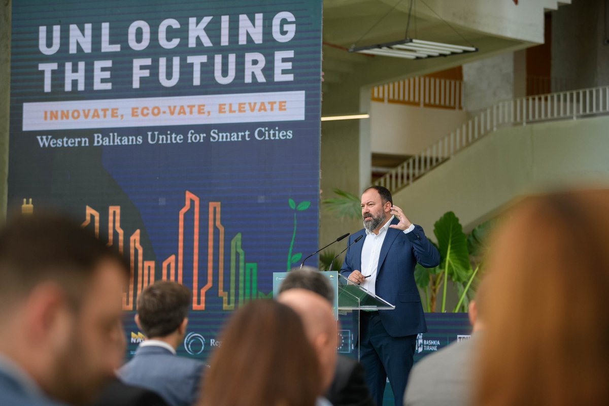 MajlindaBregu's tweet photo. 📍Tirana!
Proud to launch in partnership with NALAS ,the 1st regional forum of #localselfgovernements
The Sum is bigger than its Parts.
Channeling the challenge #WesternBalkans cities are facing needs collective efforts.
Innovate, eco-vate and elevate!
Cities and regions need support in accelerating their transitions towards environmentally friendly and digitally advanced urban environments
@erionveliaj
@perparim_rama
@CityofSkopje
@GradPg
@nalas_eu
@LSorecaEU
@Arbjan
@rccint