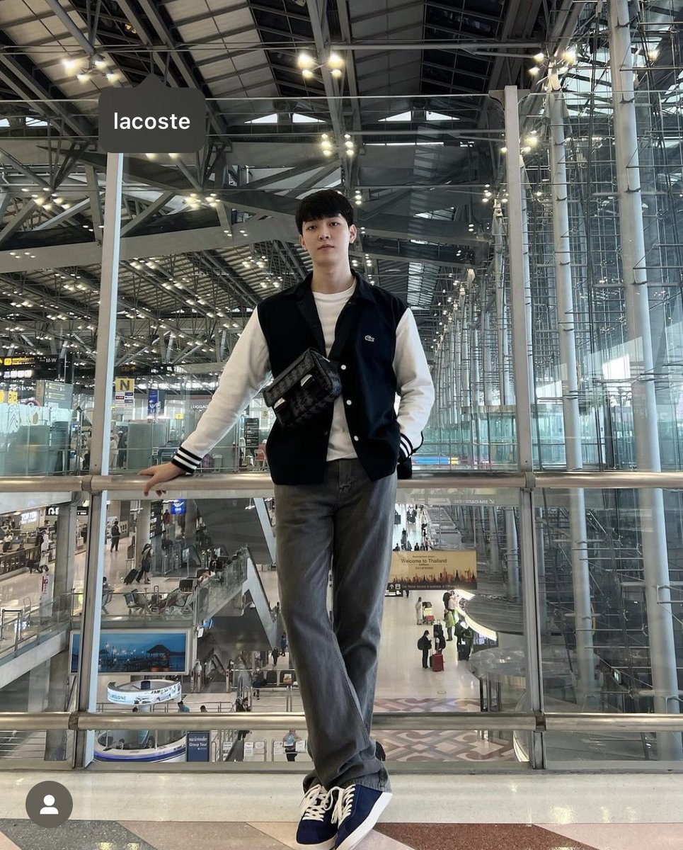 ลุคเท่เท่ของคูลคูล 😘 ชุดเซตนี้เค้าดีจริงๆค่ะ #อิทธิริช #ก็อตริชชี่ #LacostexGRday1
GR with Lacoste