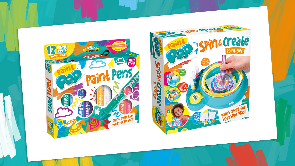 Paint Pop Paint Pens 12 Pack