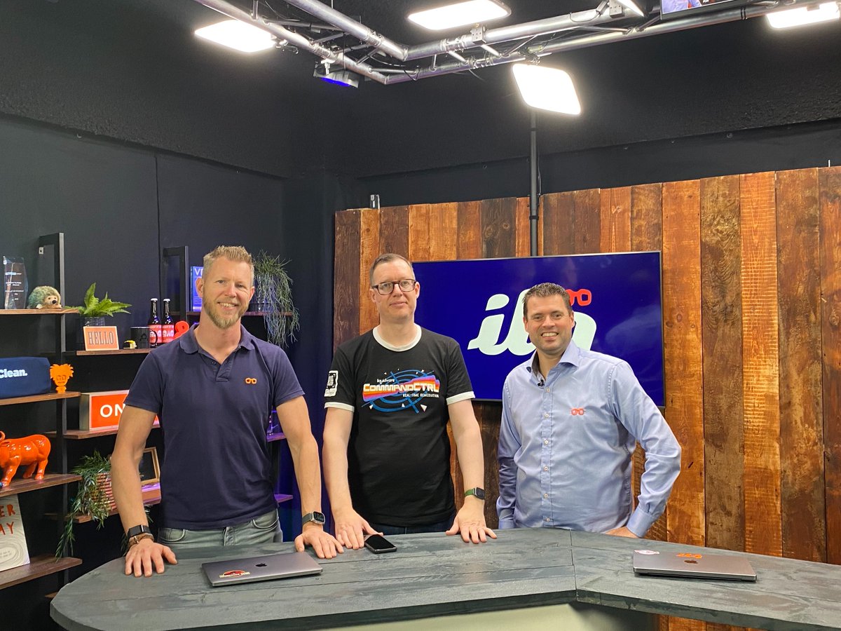 DKok24's tweet photo. Today I made a new recording for ITQonversations with @jamesoregan and @vhojan I like to thank James and Johan for today. the result will be online soon. #Liquidware #ITQlife #DDKadmin https://t.co/aXRJAaSWd1