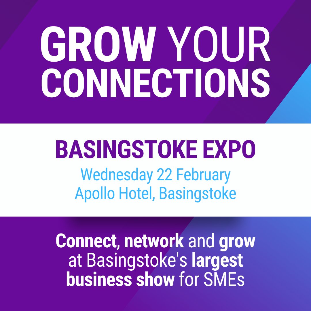 Not sure if your business will benefit from exhibiting at the Basingstoke Business Expo on 22nd February? 🌟Talk to us today for a FREE consultation to find out! Call 0845 139 9301 or go to b2bexpos.co.uk/event/basingst… for details on getting involved #BasingstokeExpo