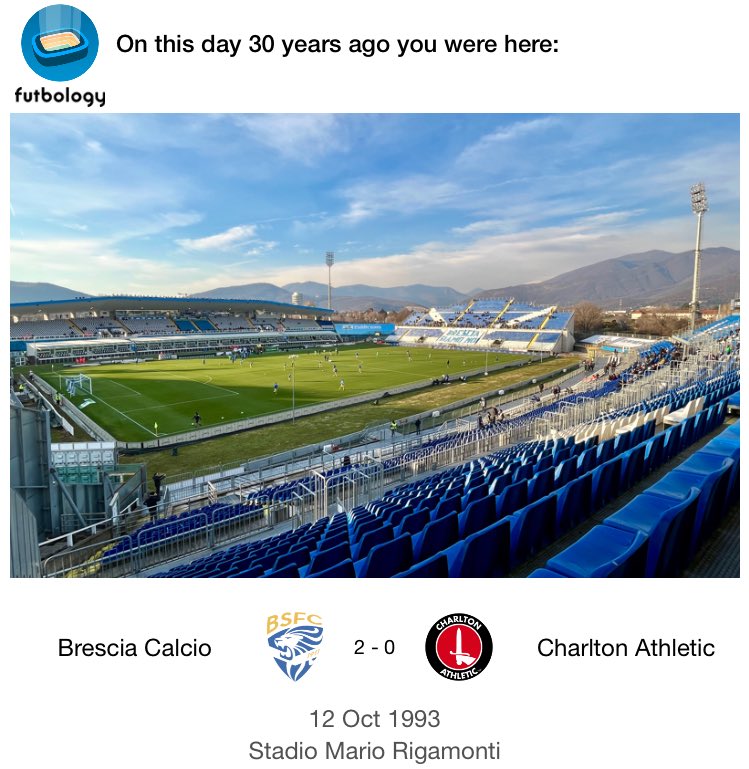 APCAFC's tweet photo. 30 years ago today...
#AngloItalianCup
#CAFC https://t.co/sJOMIYy2AI