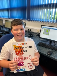 downpatrickps's tweet image. The Foxes class have been using Just 2 Easy in the Hub to learn more about coding during Coding week. We used our knowledge of 2D shapes to program commands in Logo and draw a square. #codeweekeu @CodeWeekEU