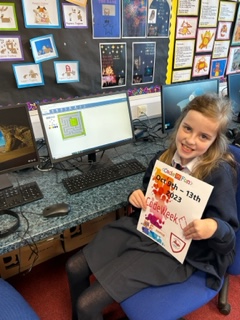 downpatrickps's tweet image. The Foxes class have been using Just 2 Easy in the Hub to learn more about coding during Coding week. We used our knowledge of 2D shapes to program commands in Logo and draw a square. #codeweekeu @CodeWeekEU