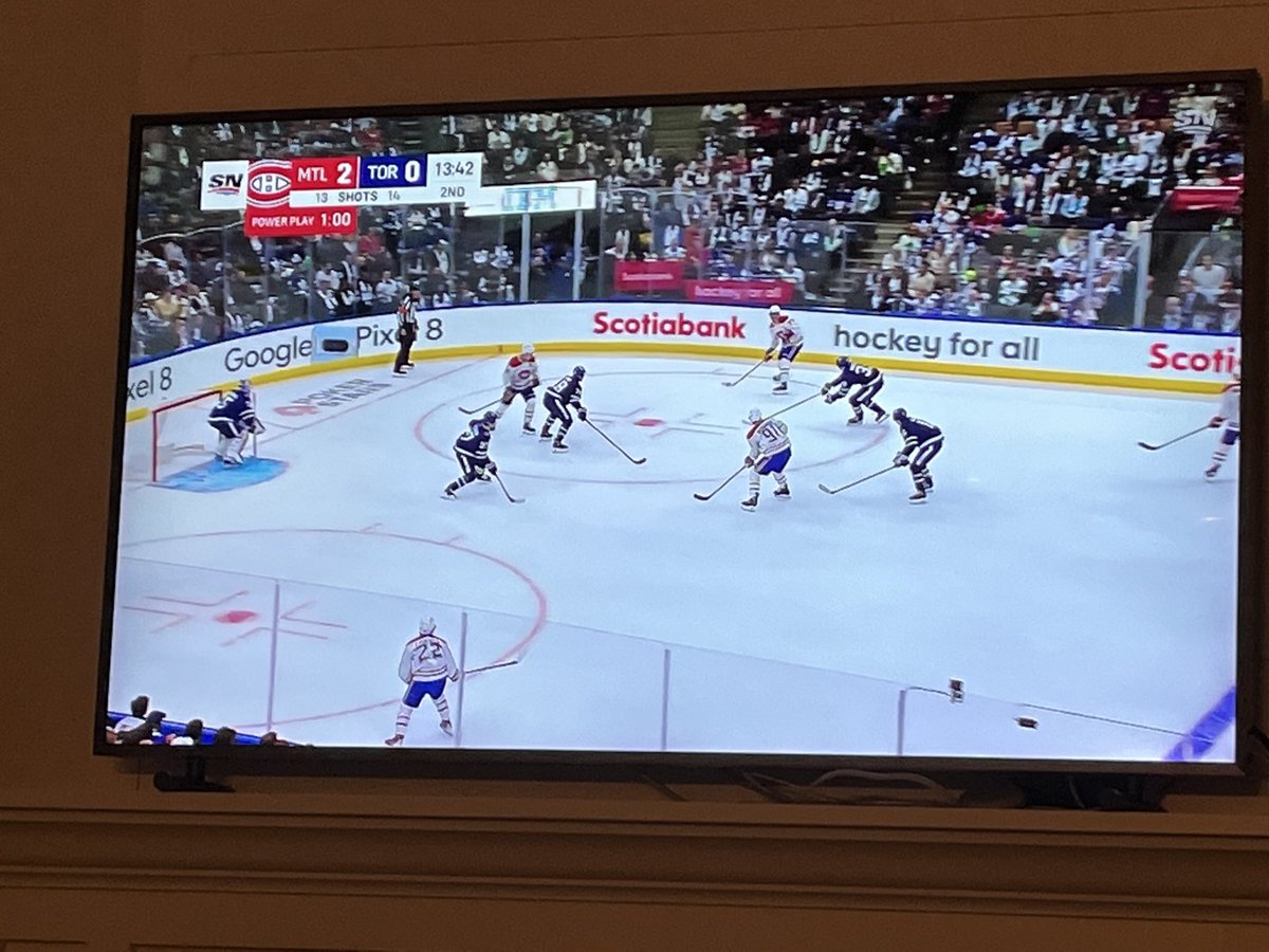 Hey, <a href="/NHL/">NHL</a> and <a href="/GaryBetman/">Gary Bettman</a> .. This isn’t good enough. Let the players be their own voice. You say #hockeyforall but only if it shows for 10 seconds every 10 minutes on the boards? Let’s see some <a href="/PrideTape/">Pride Tape</a> out there and demonstrate that hockey truly is for all. Go Habs Go!
