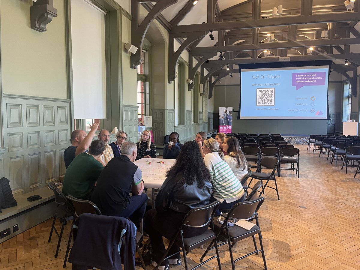 MADE_Mcr's tweet image. And we’re off…Making the creative case for Manchester  curriculum, a cultural curriculum with more creativity across all subjects! 

#TheNationalCurriculum #CreativeCurriculum #ManchesterTeachers #CulturalEducation