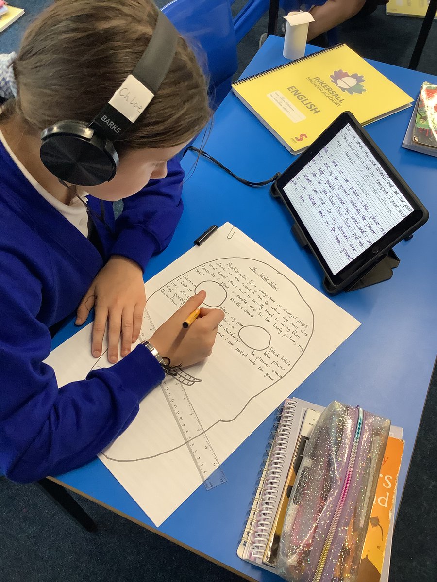 InkersallK's tweet photo. Year 6 have been working incredibly hard on their short suspense narratives based on the Day of the Dead. Incredible language choices 👏🏻🤩 https://t.co/hAfMCWN4n2