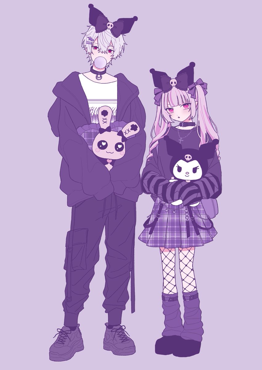 1515coro's tweet photo. 🎀💗  😈💜 https://t.co/Ub8RH5bZ81
