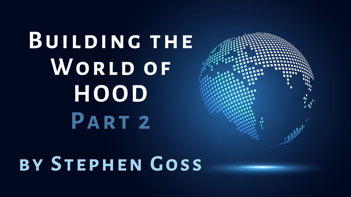 Anne de Korte provided the groundwork for the World of HOOD, but it's only through collaboration that it's reached its current epic scale. Find out more about being one of our worldbuilders in this month's blog post quivalon.com/2023/10/12/bui…