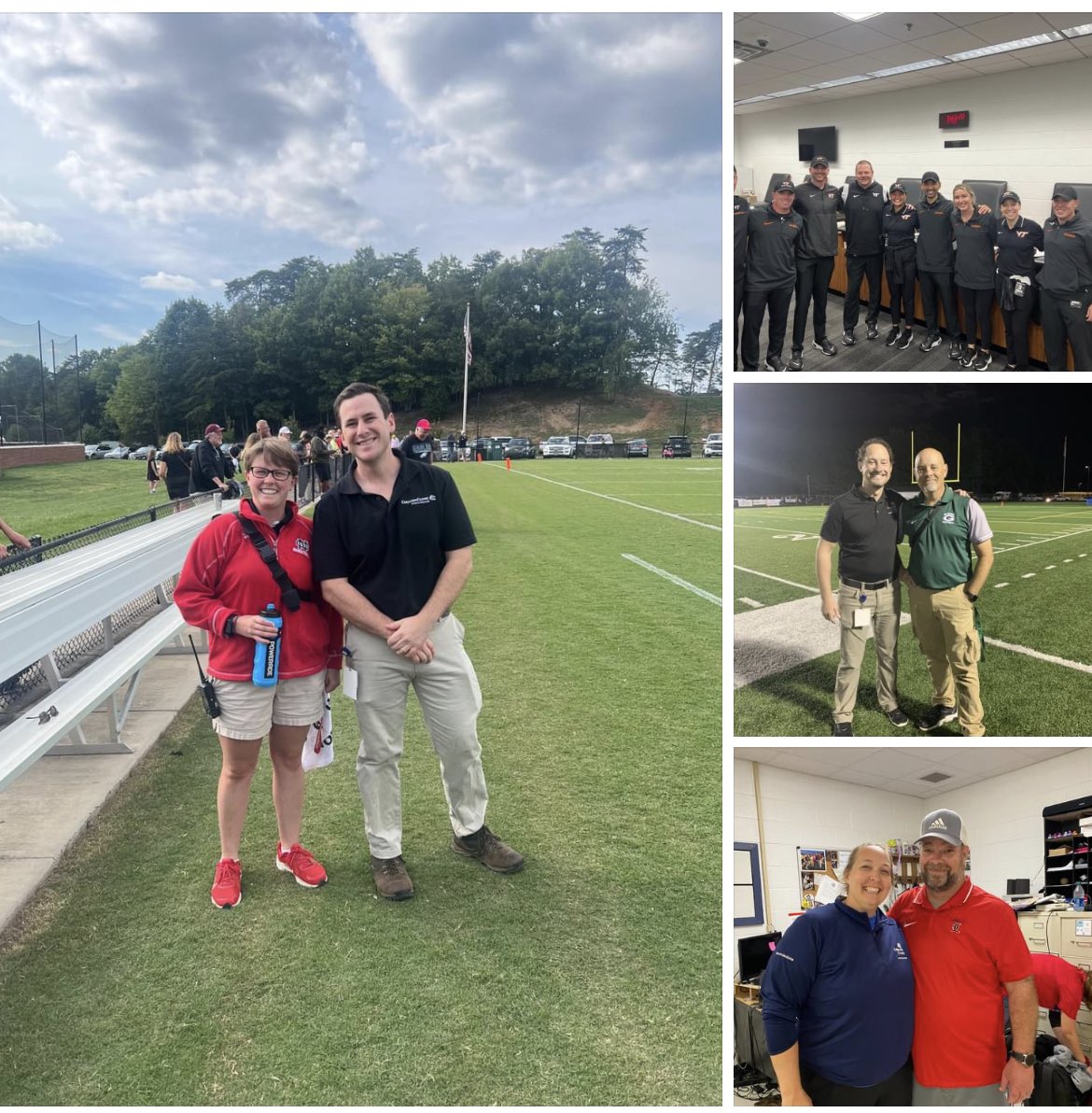 The next time you're at a college or high school football game, you may see our sports medicine team on the sidelines helping to keep student athletes safe. Our certified athletic trainers and doctors provide game-day care as well as on-site care during the week to help athletes