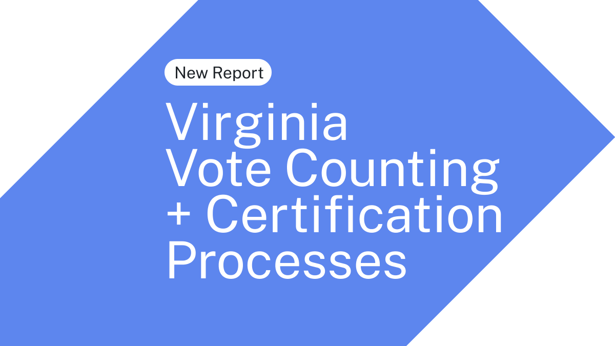 Inform_Demo's tweet photo. 📢 New today: Our 2023 Virginia Vote Counting and Certification Report.

This report is a resource for pro-democracy advocates and partners to help ensure the safety of our elections and the sanctity of our democracy.

https://t.co/S2FE6yUnCh https://t.co/xZSh0jJ8jX