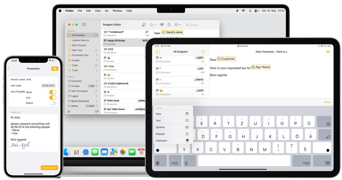 Here it is! Rocket Typist 3 - big update for Mac + new iPhone and iPad app. Check it out here: witt-software.com/rockettypist/

It took me longer than expected but I’m happy that it’s finally there. Thanks for all beta testers who helped making this possible! 🤗