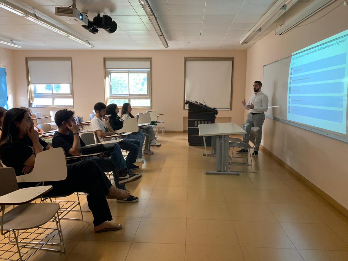 Our technologist, Edgard Chamoun, has jointly delivered a lecture at the LAU with the renowned instructor, Anne Marie Boustany.
Titled "Digital Entrepreneurship" the session shared inspiring insights on bridging the gap between Technology &amp; Success
<a href="/lebamericanuni/">LAU</a> #ESG #education