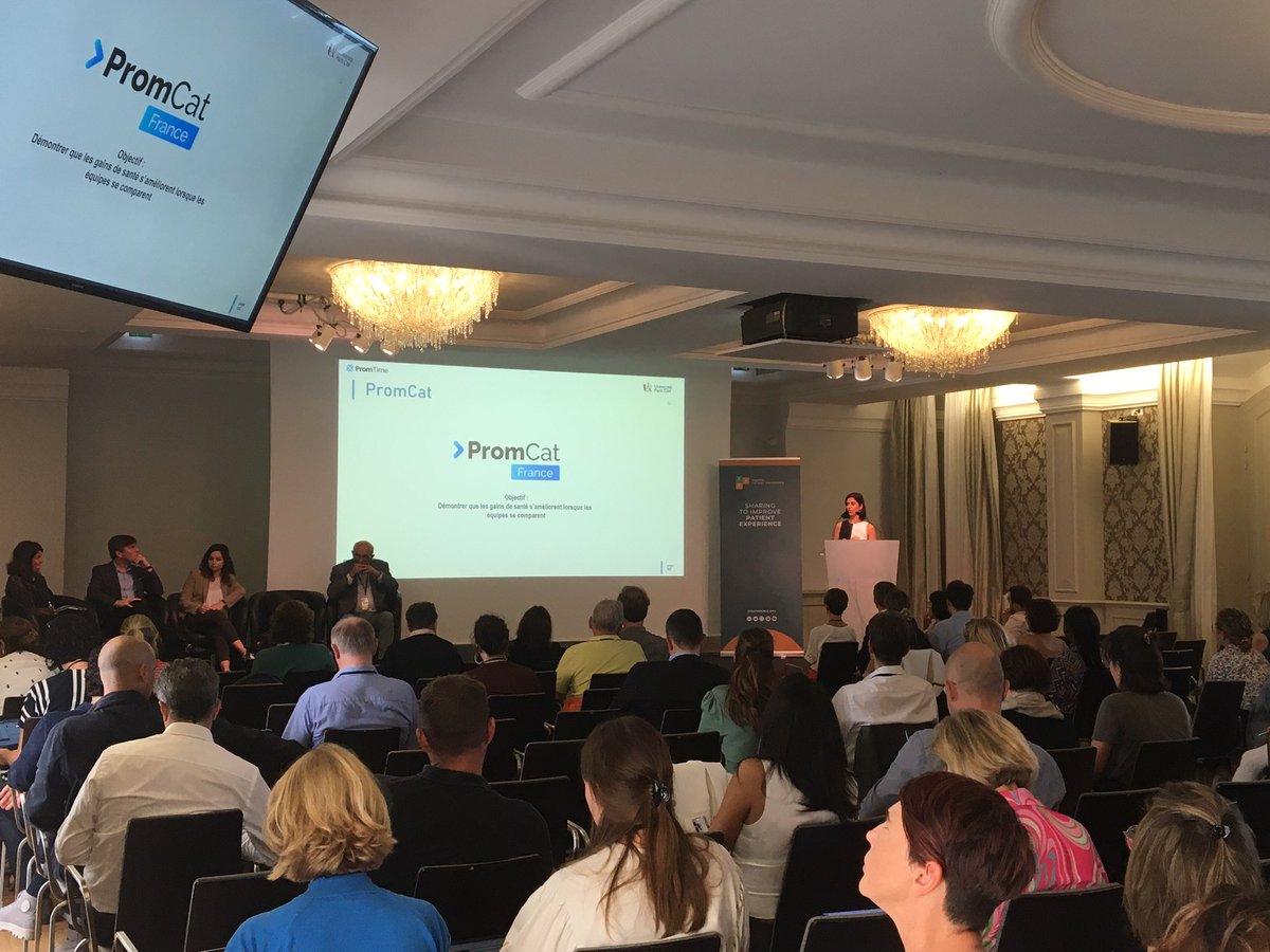 SPXperience's tweet image. 👩 La directrice médicale de #PromTime et directrice du D.U VBHC de l'@univ_paris_cite, Raquel Correia, partage son expérience :
 
💬 « Il faut impliquer les patients directement dans les soins qu’ils reçoivent et permettre aux professionnels de se comparer afin d’améliorer ».