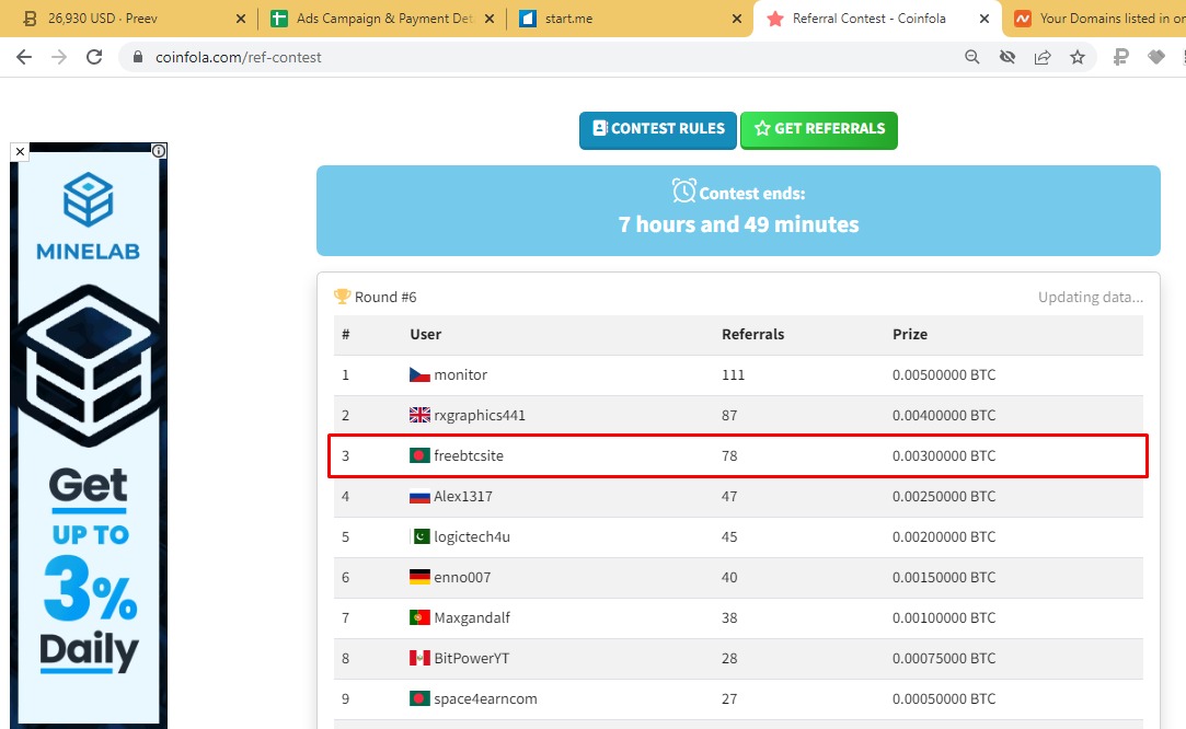 Free earnings site 💯💵 really income site link freecoinlink.com