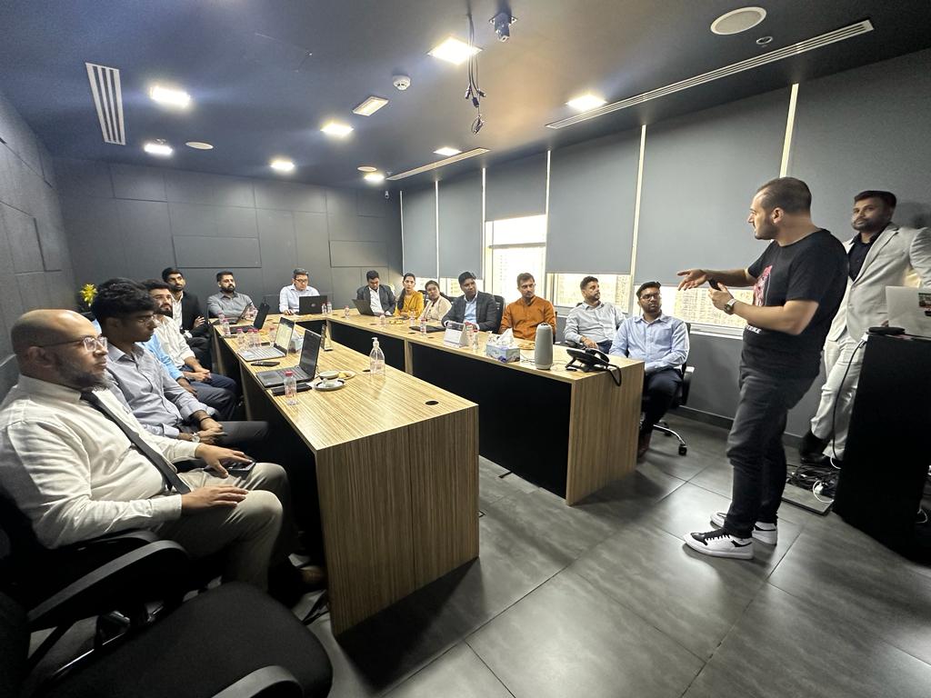 ami_viz's tweet image. Thrilled to host the recent AmiViz - @CrowdStrike Partner Skill-Up session at our #Dubai office. Interesting insights on the #FalconPlatform, Falcon XDR, Falcon Identity Threat Protection, and Falcon Exposure Management, complete with live demos and practical use cases.