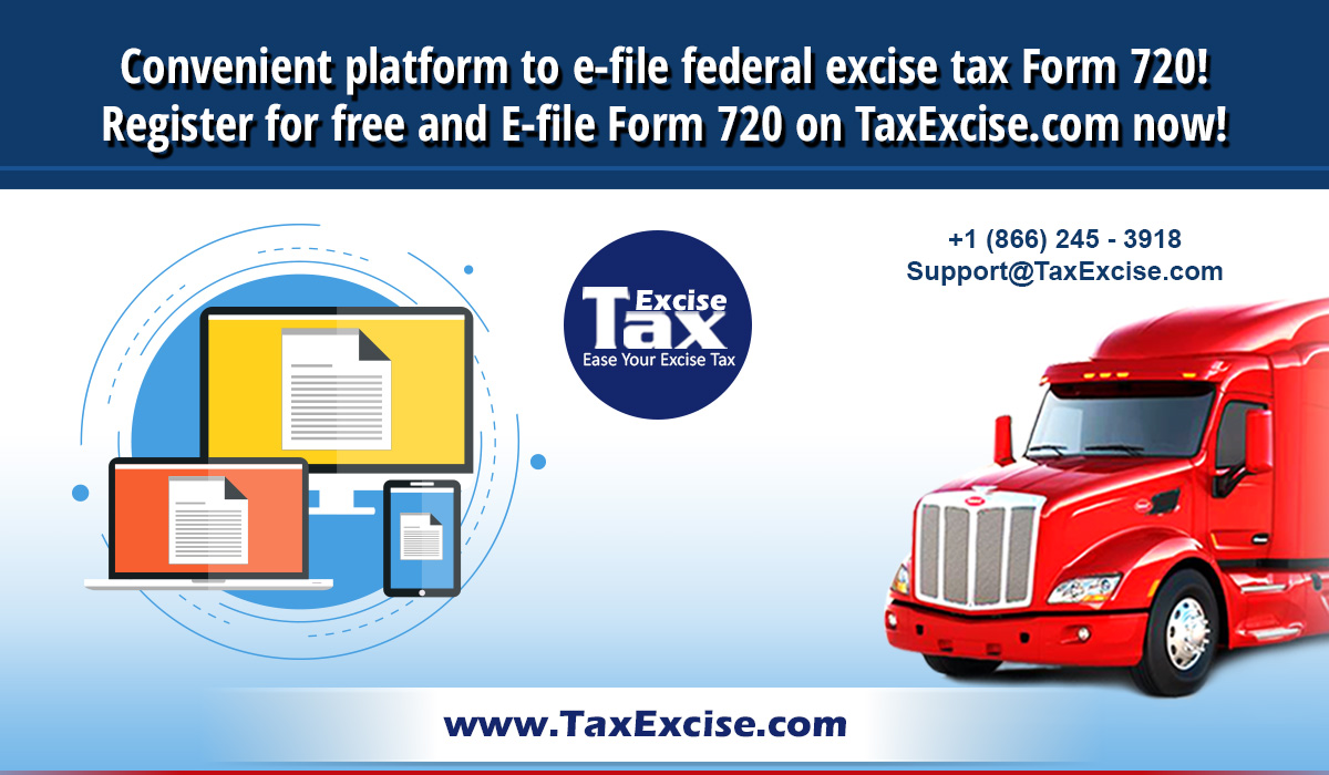 Taxexcise's tweet image. Get effective Form 720 federal excise tax e-file, only on TaxExcise.com! E-file before the deadline hits for this quarter! More Visit at: blog.taxexcise.com/take-the-hassl…
#TaxExcise #form720 #efileform720 #thirdquarter #deadline #october31st #taxyear2023