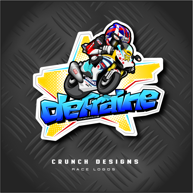 CrunchDesigns1's tweet photo. Checkout this cool new #racesignature that we have just finished designing for @deFrainedeSigns
For more details on our #racelogos please get in touch, or checkout our website: https://t.co/Y0Vhn0zUui
#crunchdesigns #racesignatures #racelogo #suzuki #gsxr600 #gsxr1000 #suzukiGSXR https://t.co/zeCyq9ybKk
