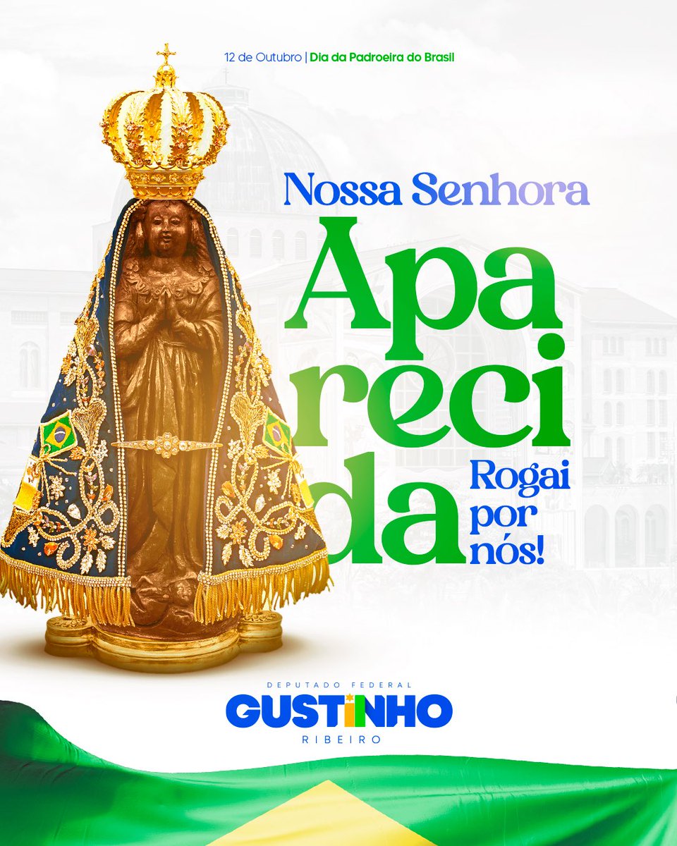 Rogai por nós, Mãe Aparecida! 🙏🇧🇷