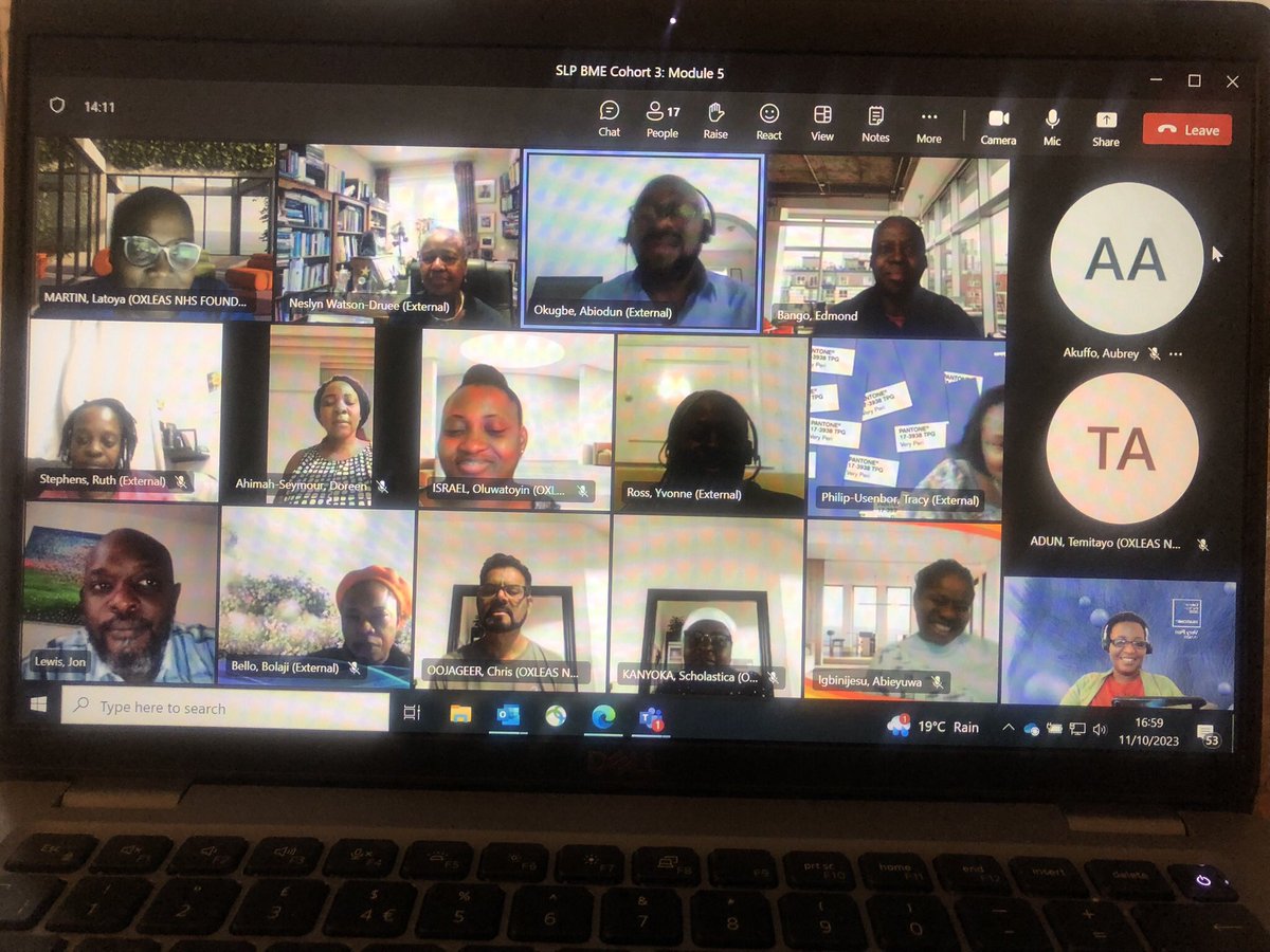 Dame Neslyn Watson -Druee delivering a session for SLP on leadership and how to get the best of your PDR. It was invigorating, inspiring and eye opener.

Looking forward to next month session.