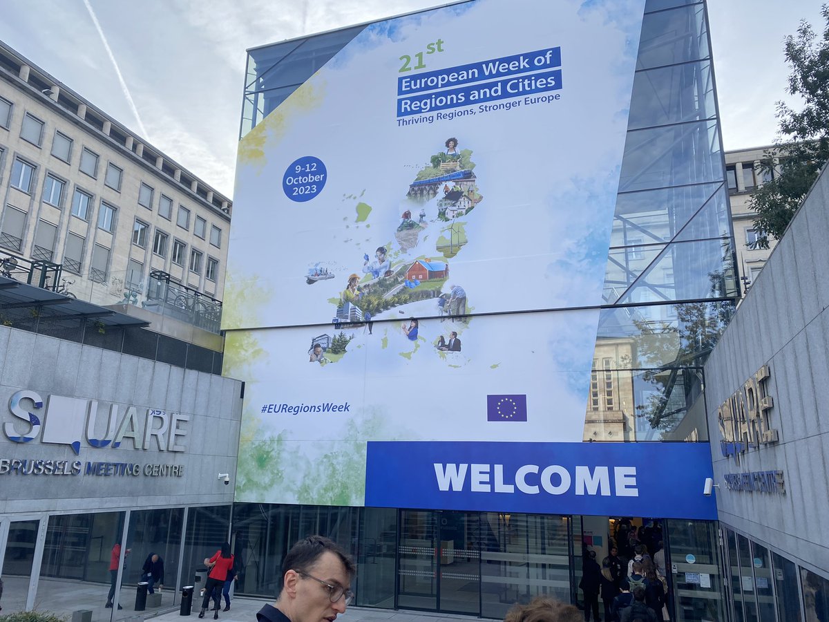 VitoresMas's tweet photo. It has been nice to be in BXL during the #EURegionsWeek, but… I missed the “vibe” that you feel in the @URBACT events… https://t.co/p5h2izp6up