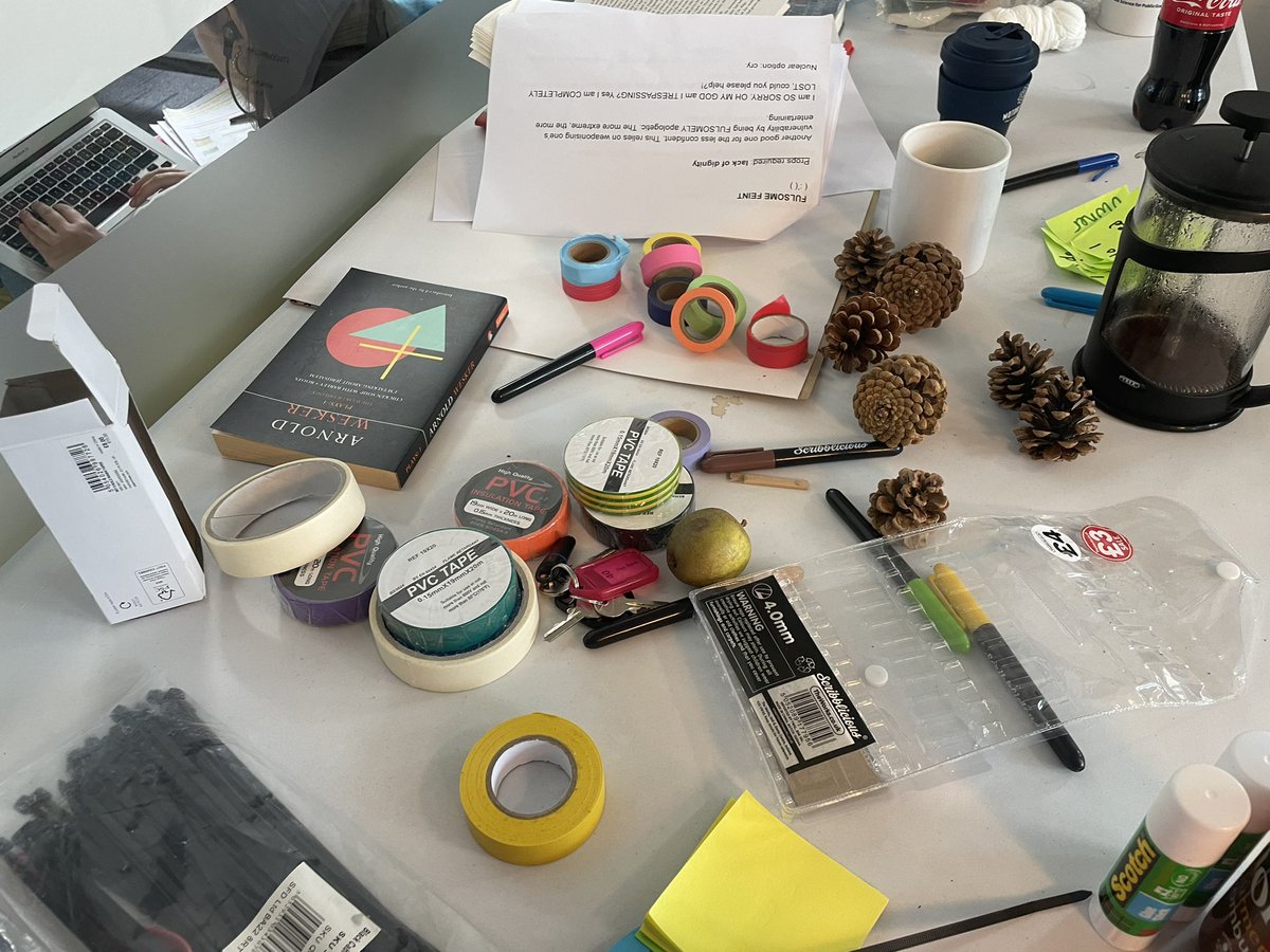 We’re in R&amp;D <a href="/crucibletheatre/">Crucible Theatre</a> !! #trespass #landjustice more info incoming…