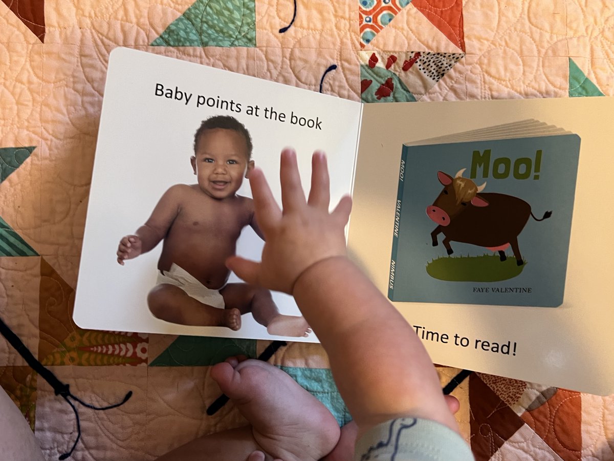 bookharvestnc's tweet photo. Reading with a newborn is important, but it can also be hilarious, physically tricky, and deeply meaningful. Today's blog post was written by Sarah Van Name, who shares about her experience reading with her baby, Miriam. https://t.co/VLrqaTQYXN
#booksfrombirth #readingwithnewborn https://t.co/OfbYvZmHjs