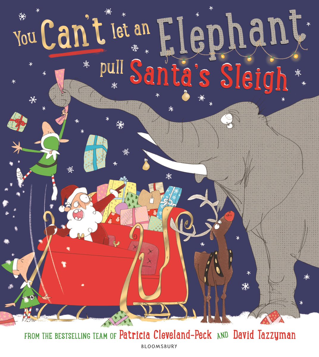 Might have to break my ‘no Christmas books in the library/classroom before Dec 1st’ rule just so I can share the fab You Can’t let an Elephant pull Santa’s Sleigh now #ThatElephantSeries,Thank you @readingagency for the resources @NethercurriePS