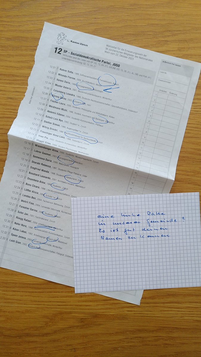 Diesen anonymen Brief hat mich letzte Woche erreicht. Schön zu wissen, mit welch faschistischen Methoden Linke heute wieder zum Schweigen gebracht werden sollen.

Danke, liebe SVP, dass ihr dafür den Weg geebnet habt!