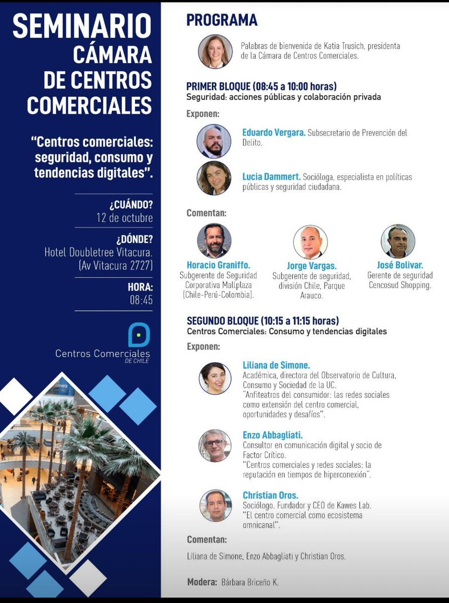 kawesqar_lab's tweet image. Ya estamos listos para que nuestro CEO @orosnercelles suba al estrado a conversar sobre centros comerciales y omnicanalidad en el seminario de @camaracentrosc