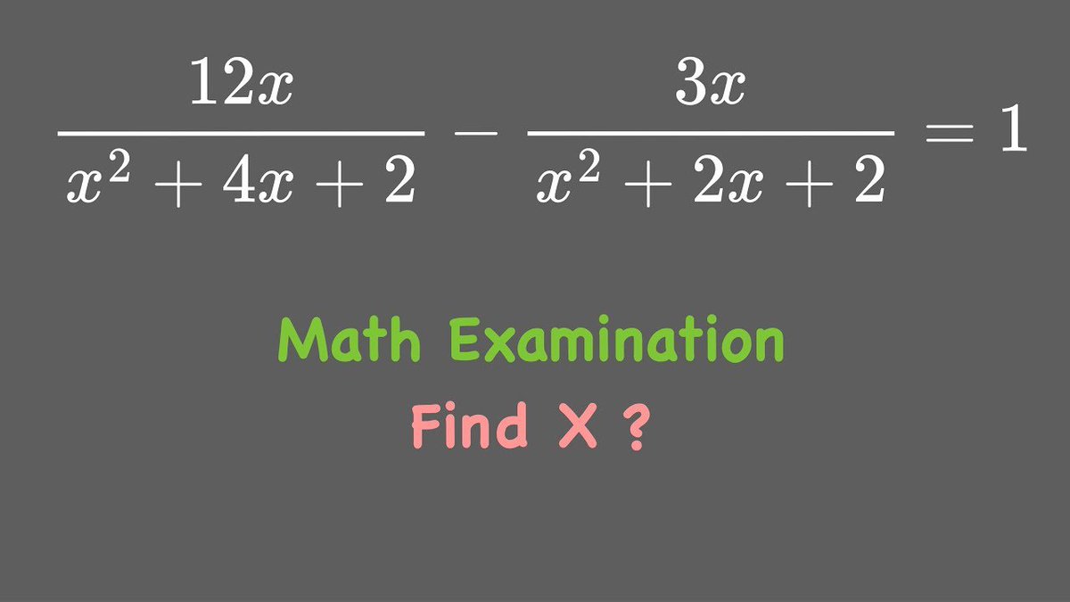 therhythmofmath's tweet photo. Solving A Medium Rational Equation | Find x 
#mathchallenge #mathexam #rationalequation
https://t.co/gZxGKMOHhU via @YouTube  @Apple @GoodnotesApp https://t.co/KWc5wncEsX