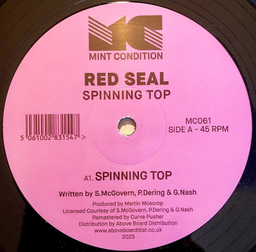 MVC38829108's tweet image. New arrival: Red Seal - Spinning Top (12&quot; Vinyl) #RedSeal #SpinningTop #vinyl #cds